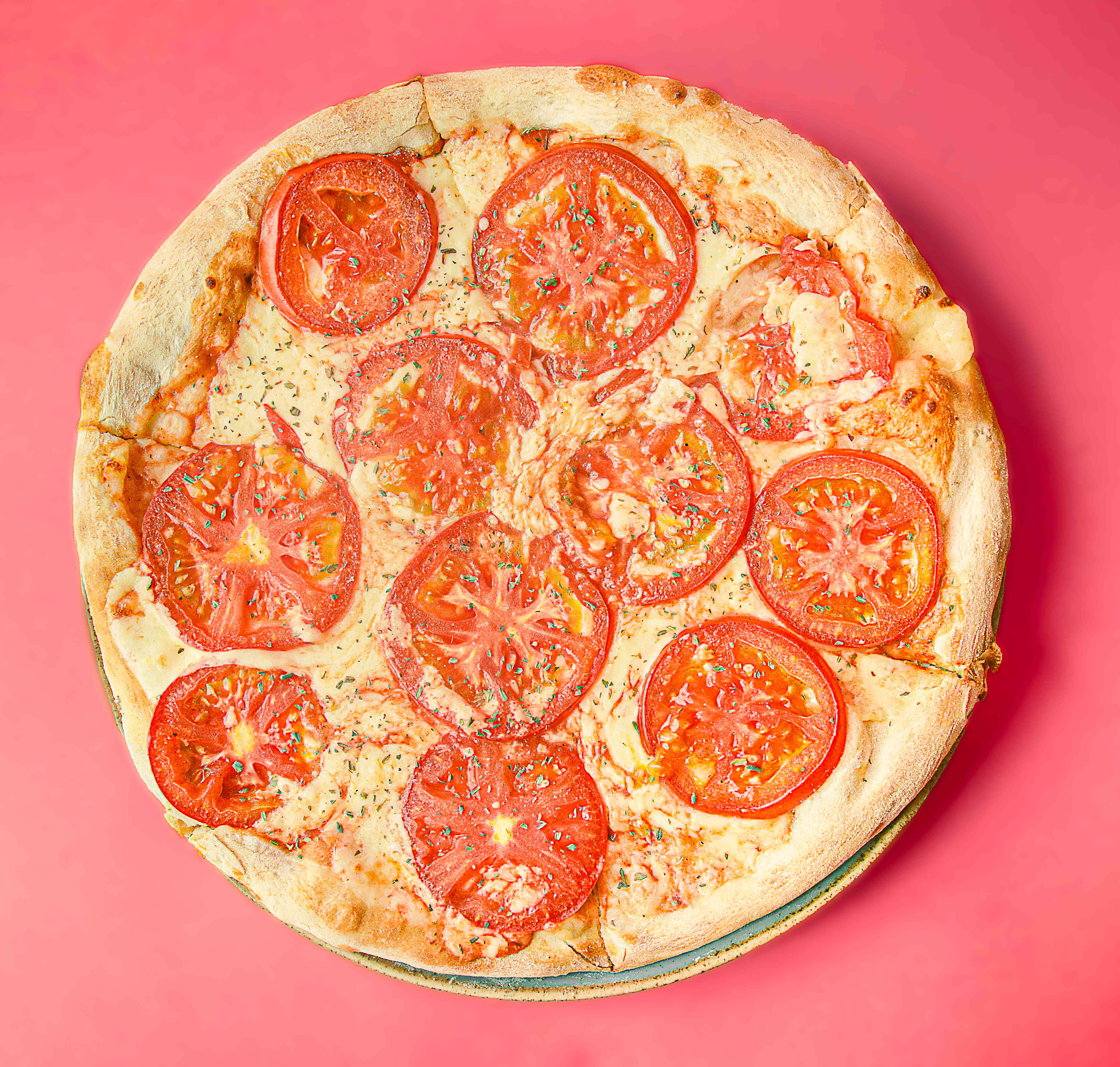 Pizza Napolitana Tradicional.